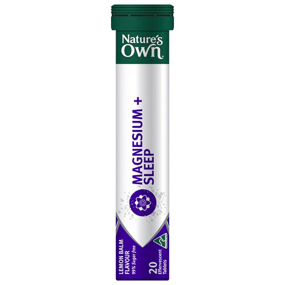Nature's Own Magnesium + Sleep Effervescent Tablets