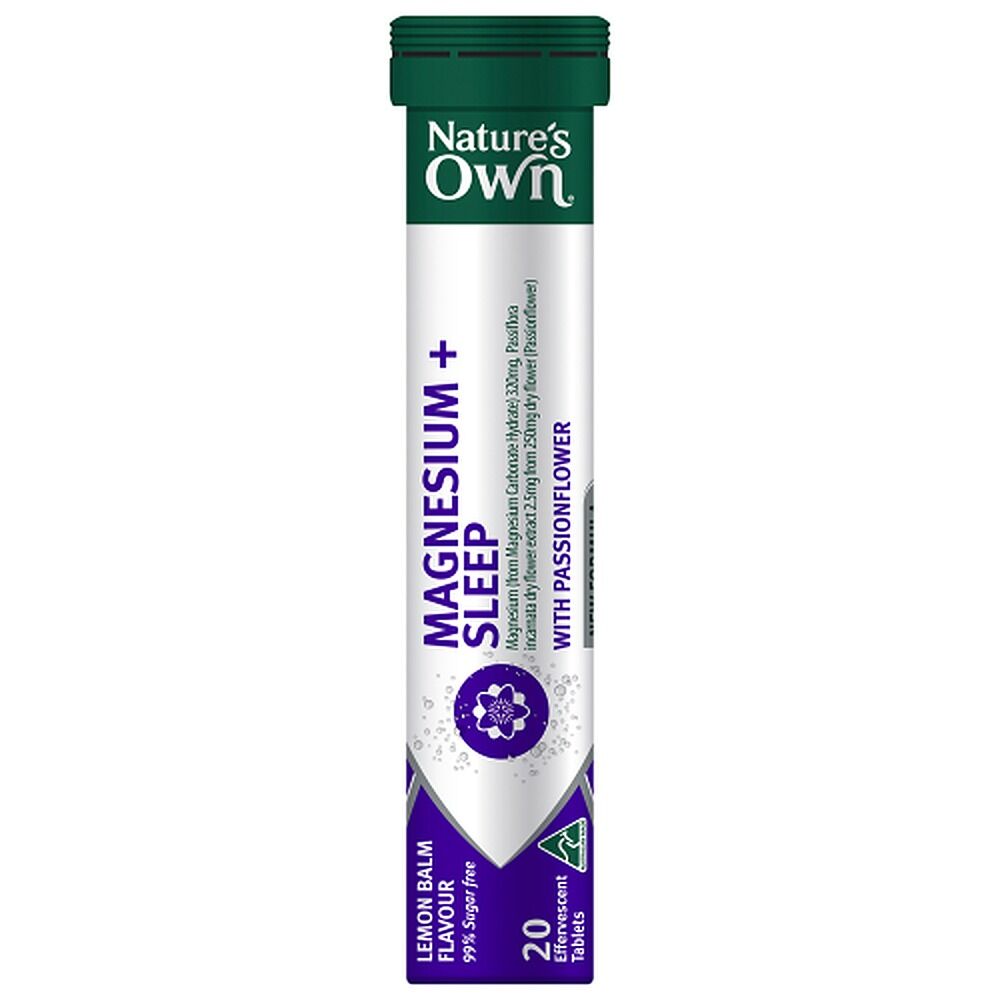 Nature's Own Magnesium + Sleep Effervescent Tablets