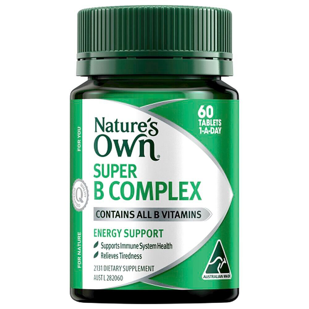 Nature's Own Super B Complex 60 Tablets