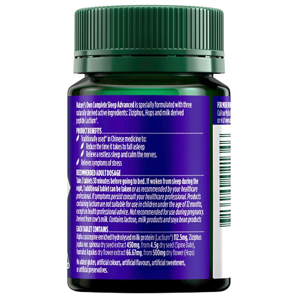 Nature's Own Complete Sleep Advanced 40 Tablets