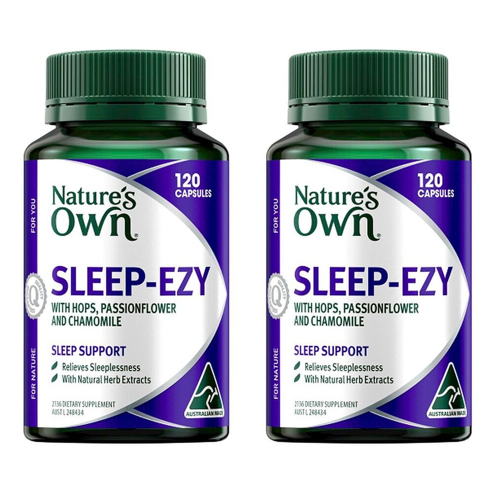 Nature's Own Sleep-Ezy 120 Capsules Pack of 2