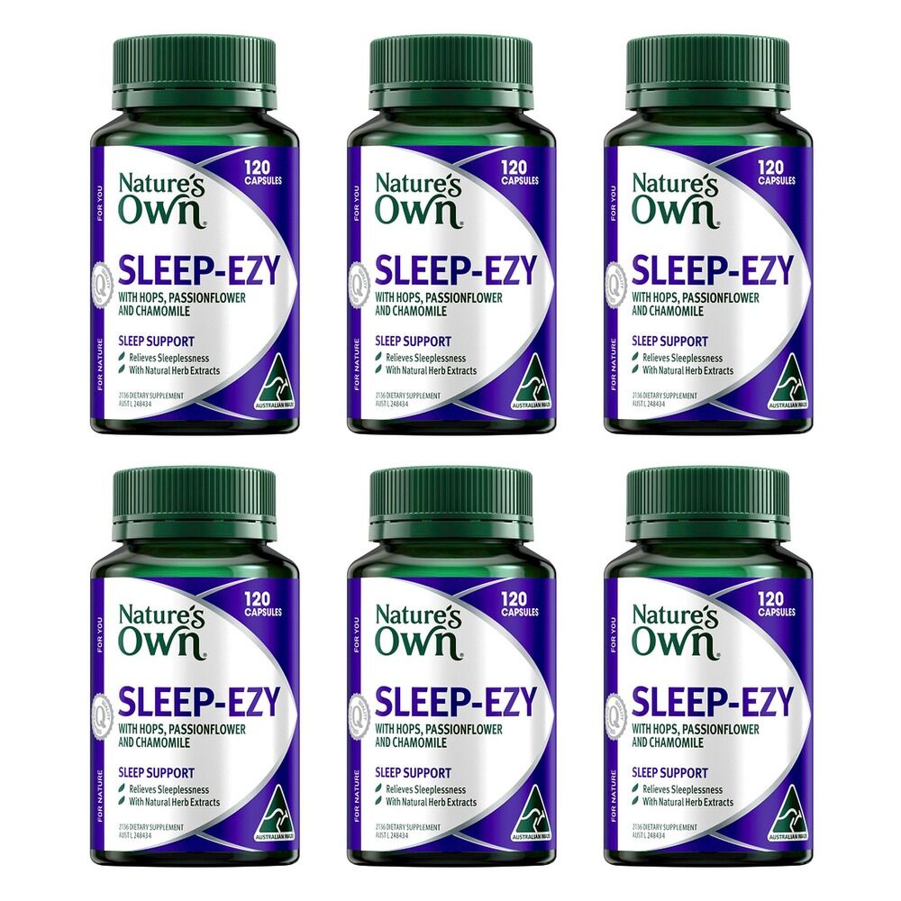 Nature's Own Sleep-Ezy 120 Capsules Pack of 6