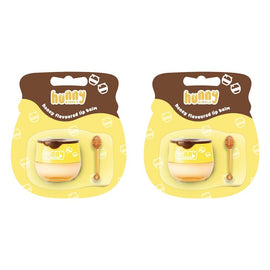 Hunny Simply Lip Balm Honey 5.5g x 6 Bundle of 2