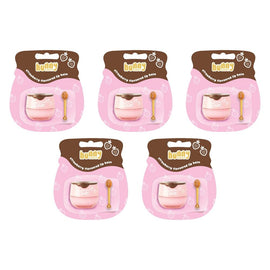 Hunny Simply Lip Balm Strawberry 5.5g x 6 Bundle of 5