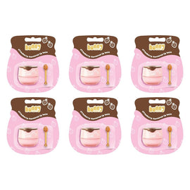 Hunny Simply Lip Balm Strawberry 5.5g x 6 Bundle of 6