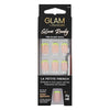 Glam by Manicare Glam Ready Pre-Glued Nails La Petite French 30 Pack