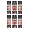 Glam by Manicare Glam Ready Pre-Glued Nails Candy Apple Red 30 Bundle of 6