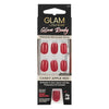 Glam by Manicare Glam Ready Pre-Glued Nails Candy Apple Red 30 Pieces x 6
