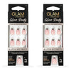 Glam by Manicare Glam Ready Pre-Glued Nails A Little Bit Pretty 30 Bundle of 2