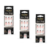 Glam by Manicare Glam Ready Pre-Glued Nails A Little Bit Pretty 30 Bundle of 3
