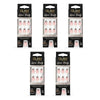 Glam by Manicare Glam Ready Pre-Glued Nails A Little Bit Pretty 30 Bundle of 5