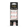 Glam by Manicare Glam Ready Pre-Glued Nails A Little Bit Pretty 30 Pack x 6