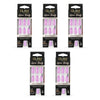 Glam by Manicare Glam Ready Pre-Glued Nails Pretty Purple 30 Pack x Bundle of 5