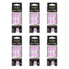 Glam by Manicare Glam Ready Pre-Glued Nails Pretty Purple 30 Pack x Bundle of 6