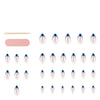 Glam by Manicare Glam Ready Pre-Glued Nails Glazed Glow 30 Pack x 6