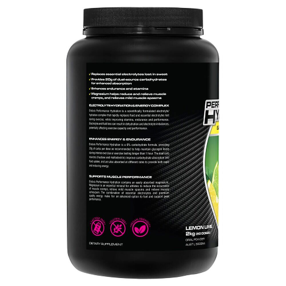 Endura Performance Hydration Lemon Lime Powder 2kg