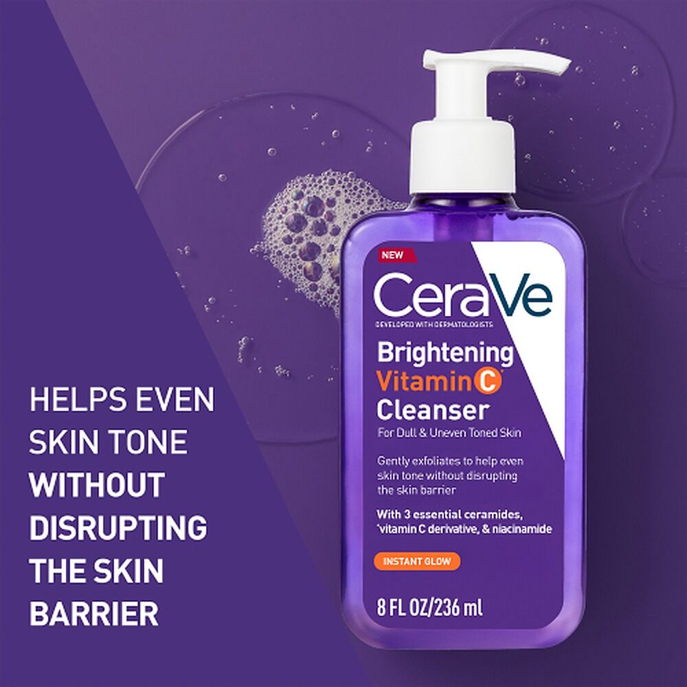 CeraVe Brightening Vitamin C Cleanser 236mL