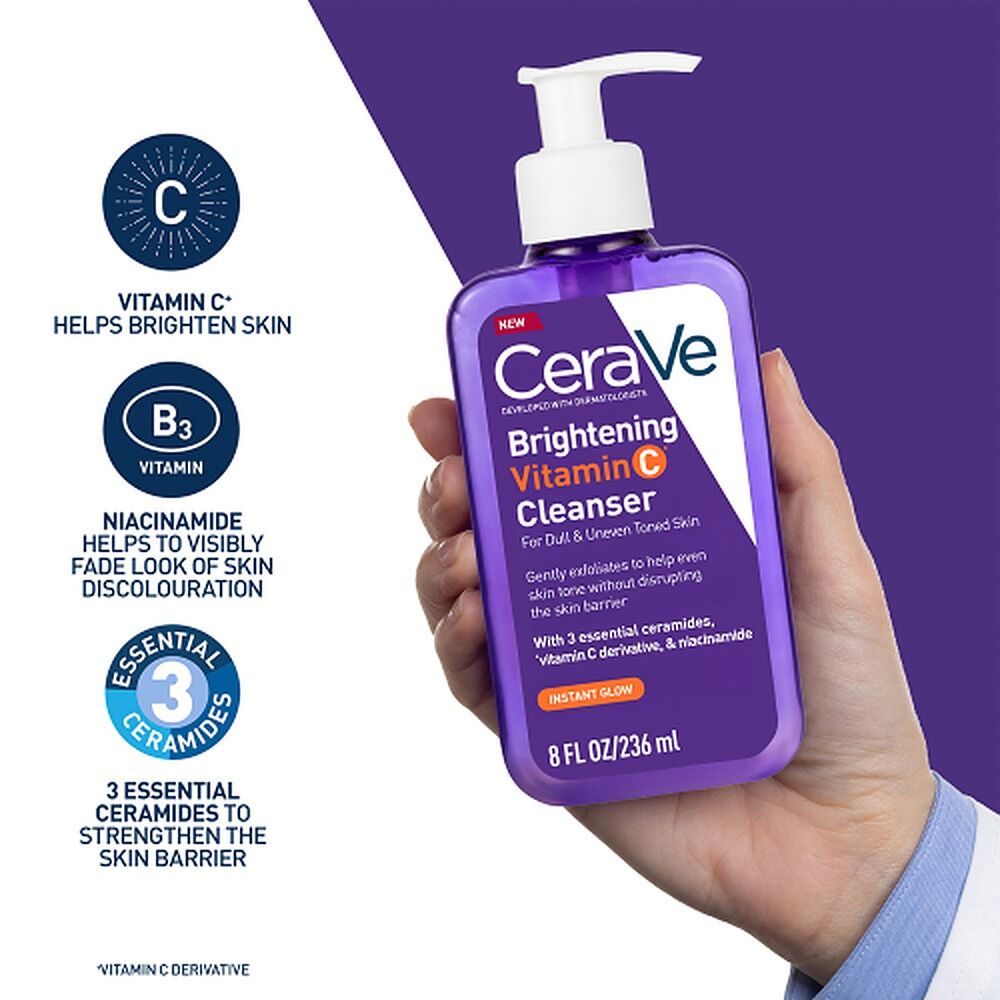 CeraVe Brightening Vitamin C Cleanser 236mL