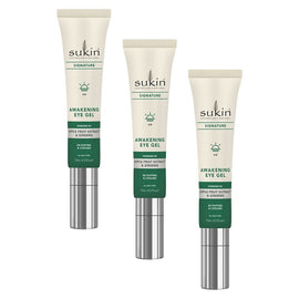 Sukin Signature Awakening Eye Gel 15mL Pack of 3