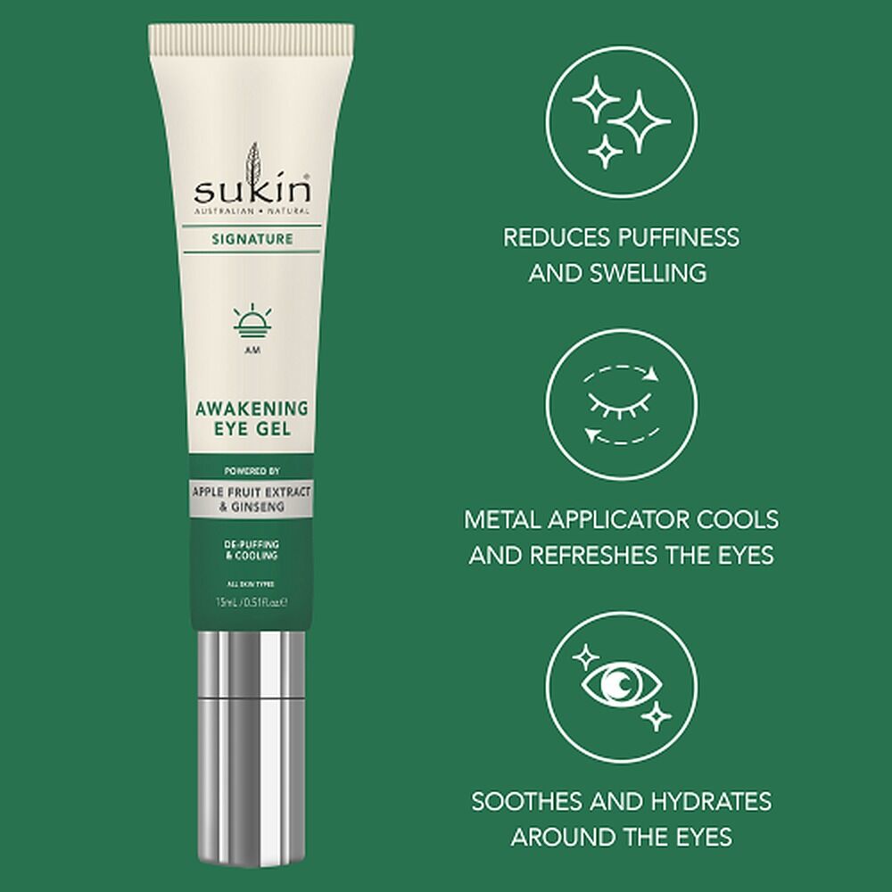 Sukin Signature Awakening Eye Gel 15mL