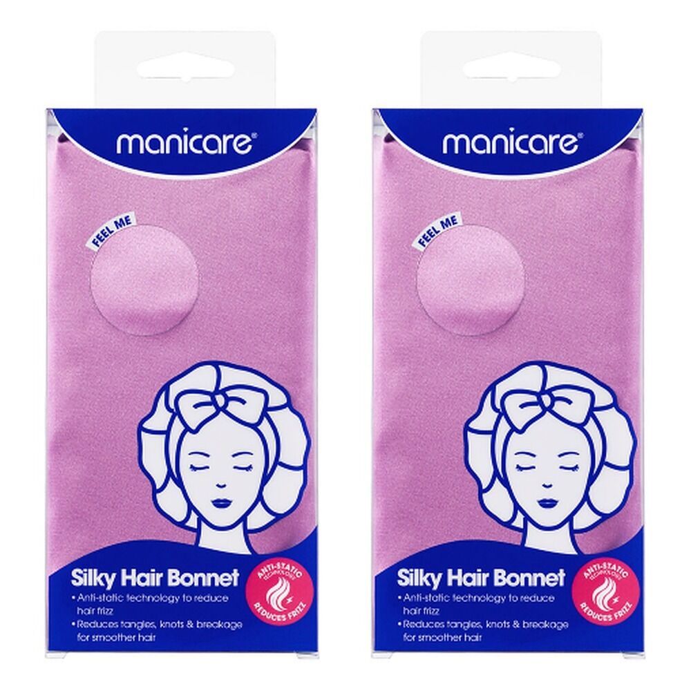 Manicare Silky Hair Bonnet x 6 Bundle of 2