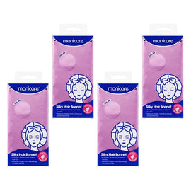 Manicare Silky Hair Bonnet x 6 Bundle of 4