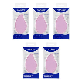 Manicare Nano Glass Foot File x 6 Bundle of 5
