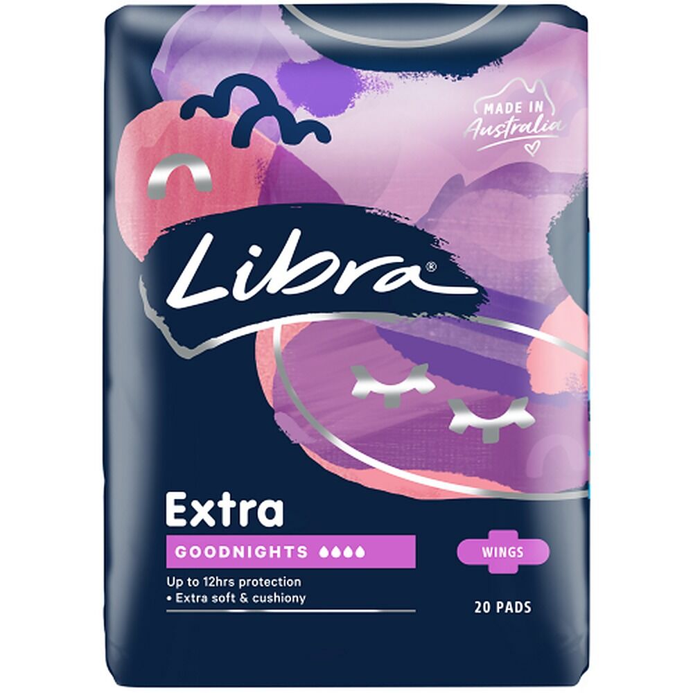 Libra Ultra Thin Pads Super with Wings 18 Pack x 6
