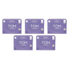 TOM Organic Extra Thick Overnight Pads 8 Pack x 4 Bundle of 5