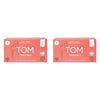 TOM Organic Liners Long & Thick 26 Pack x 4 Bundle of 2