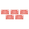 TOM Organic Liners Long & Thick 26 Pack x 4 Bundle of 5