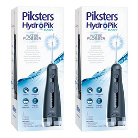 Piksters HydroPik Easy Water Flosser Black Pack of 2