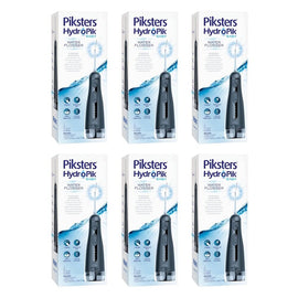 Piksters HydroPik Easy Water Flosser Black Pack of 6