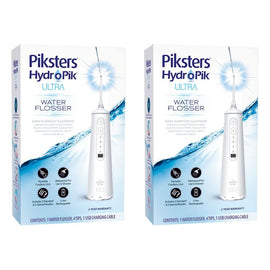 Piksters HydroPik Ultra Water Flosser White Pack of 2