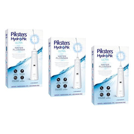 Piksters HydroPik Ultra Water Flosser White Pack of 3