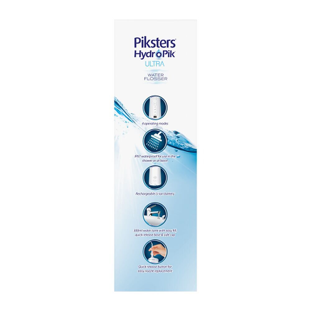 Piksters HydroPik Ultra Water Flosser White