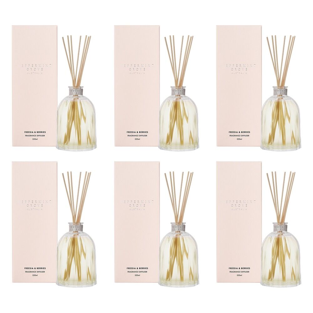 Peppermint Grove Freesia & Berries Fragrance Diffuser 350mL Pack of 6