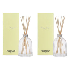Peppermint Grove Lemongrass & Lime Fragrance Diffuser 350mL Pack of 2