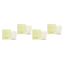 Peppermint Grove Lemongrass & Lime Scented Soy Candle 370g Pack of 4