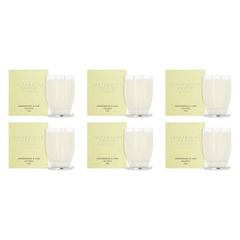 Peppermint Grove Lemongrass & Lime Scented Soy Candle 370g Pack of 6