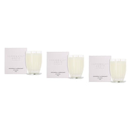 Peppermint Grove Patchouli & Bergamot Scented Soy Candle 370g Pack of 3