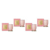 Peppermint Grove Pink Rose & Marshmallow Limited Edition Scented Soy Pack of 4