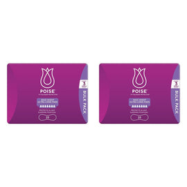 Poise Maxi Night Ultra Long Pads 20 Pads x 2 Bundle of 2