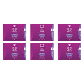Poise Maxi Night Ultra Long Pads 20 Pads x 2 Bundle of 6