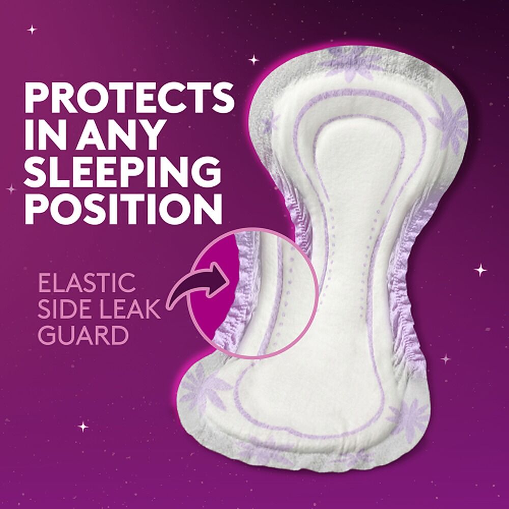 Poise Maxi Night Ultra Long Pads 20 Pads x 2