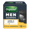 Depend Guard Level 2 Men 12 Pack x 2