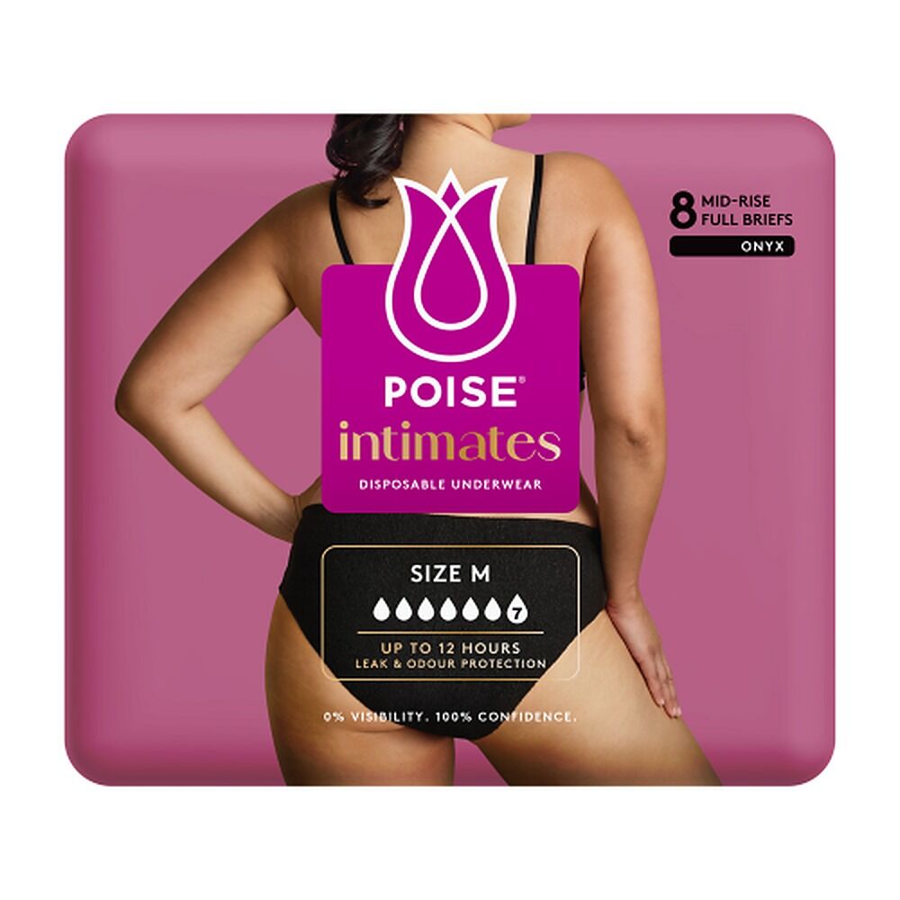 Poise Intimates Pants Medium 8 Pack x 2