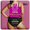 Poise Intimates Disposable Underwear XXL 8 Full Briefs x 2