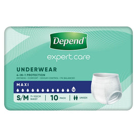 Depend Underwear Maxi Medium 10 Pack