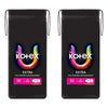 U By Kotex Extra Super Pads with Wings 12 Pack x 6 Bundle of 2